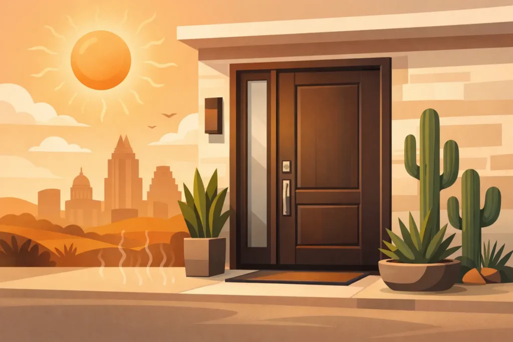 Entry Doors That Stand Up to Austin Heat