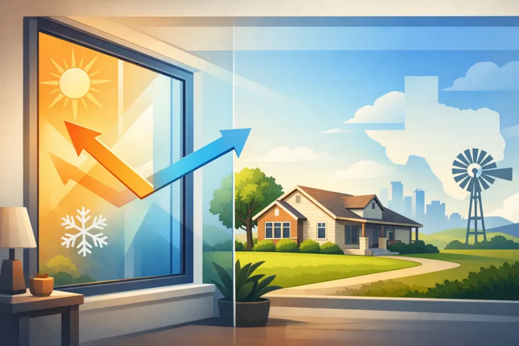 Low E Window Glass Benefits for Texas Homes
