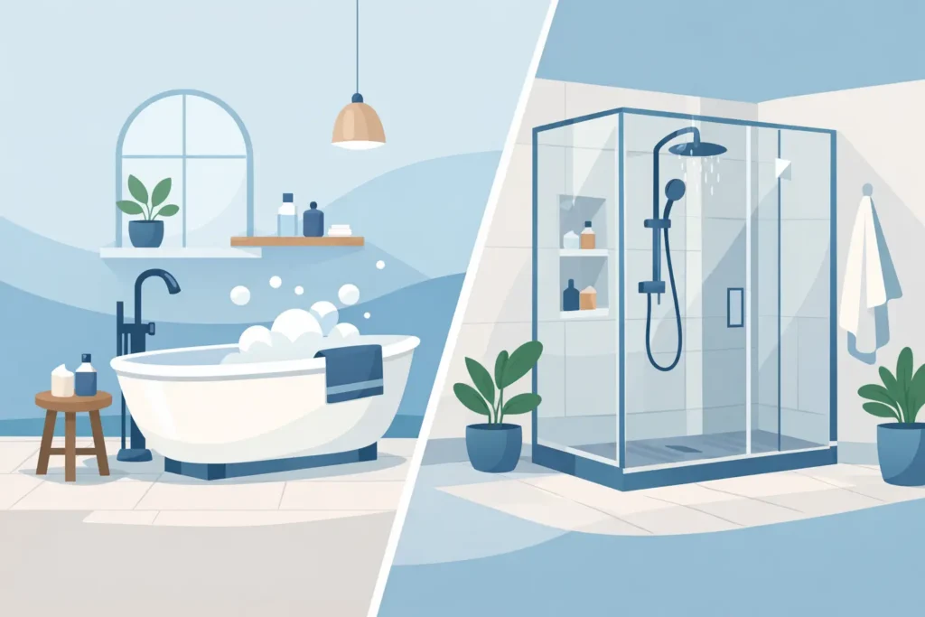 Bathtub Versus Walk In Shower for Your Home