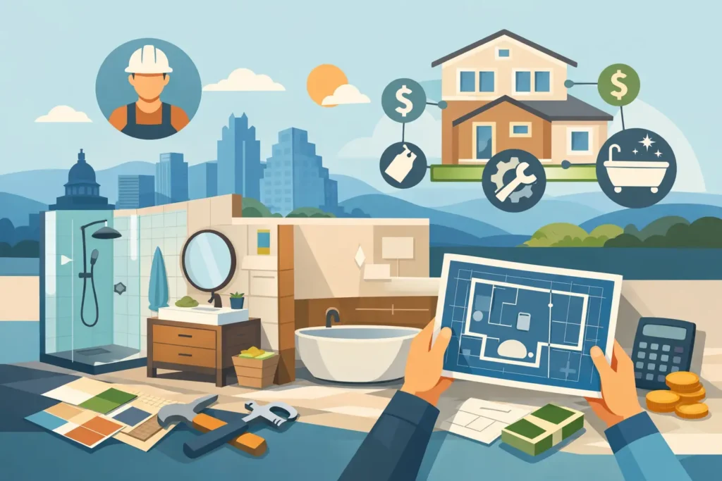 What Affects Bathroom Remodel Cost in Austin?